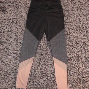 High Waist Color-Block Leggings